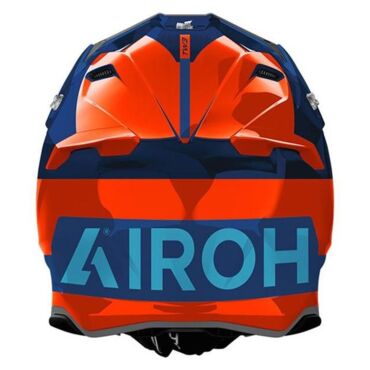 Шлем AIROH Twist 3 Fancy Orange Blue (Глянцевый) - миниатюра 2