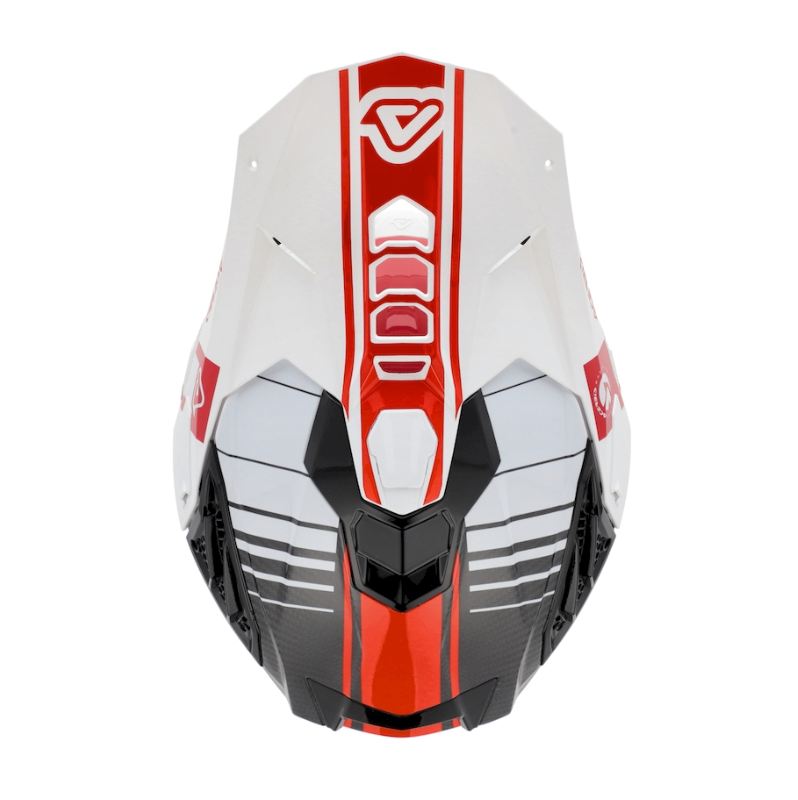 Acerbis Шлем Airstrike C 22 06 White Red - фото 4