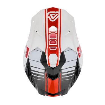 Acerbis Шлем Airstrike C 22 06 White Red - миниатюра 4