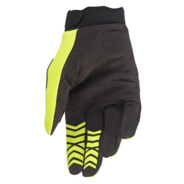 Перчатки Alpinestars Full Bore Gloves Yelloww Fluo Black - миниатюра 2
