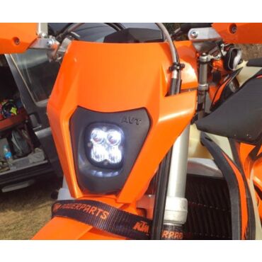AVT extreme 2.0 LED фара KTM EXC / F 2014 2023 ( пластик / рамка черная ) - миниатюра 2