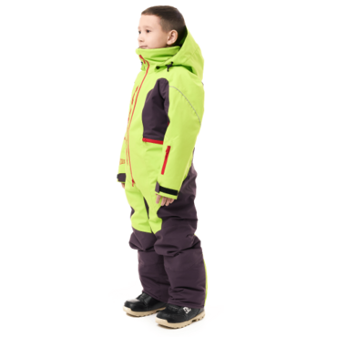 Dragonfly Комбинезон детский Gravity Junior 2025 Lime - Plum - миниатюра 16