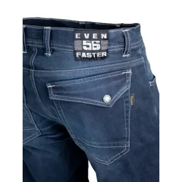Мотоджинсы EF56 PYTHON EVO CORDURA DENIM тёмно синие - миниатюра 6