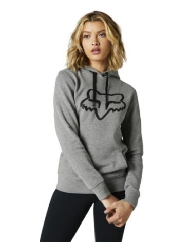 Толстовка женская FOX Boundary Po Fleece, heather graphite (M, Взрослая  Повседневная)