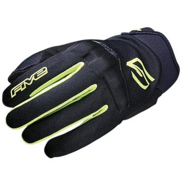 Five Перчатки Globe Evo black fluo yellow - миниатюра 2