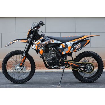 Кроссовый мотоцикл FXmoto X1 CB250F 21 18 оранжевый - миниатюра 1