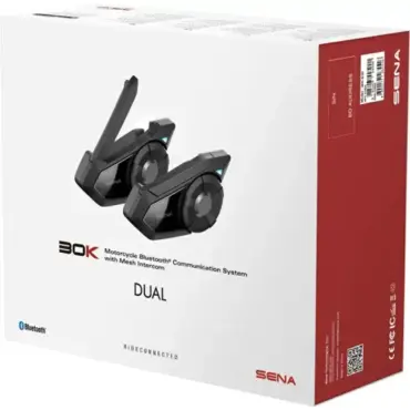 Sena Bluetooth гарнитура 30K 03 (комплект из двух гарнитур) - миниатюра 12