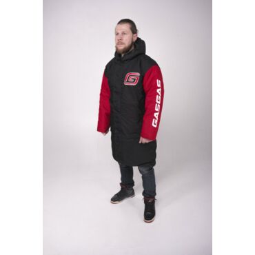 Плащ детский утепленный SPG GASGAS, black red (YM, Детская Кросс эндуро) - миниатюра 1