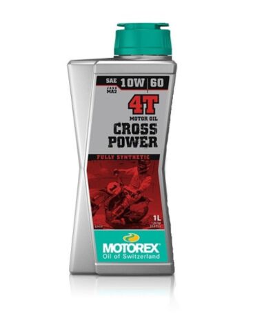 Масло моторное Motorex Cross Power 4T 10W 60 - 1л.