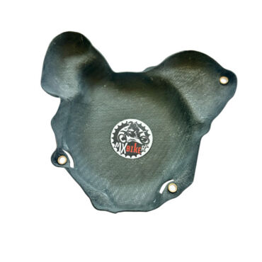 Карбоновая защита крышки зажигания KTM 250 300EXC 24- / Husqvarna TE250 300 24- / GasGas EC250 300 24- - миниатюра 2