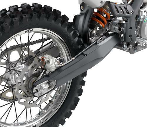 Защита маятника черная KTM SX, SX F / Husqvarna TC FC; TE FE / GasGas MC EC 21- - фото 3