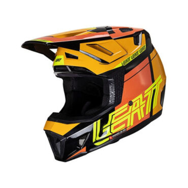 Leatt Шлем кроссовый Moto 7.5 V24 Citrus - миниатюра 9
