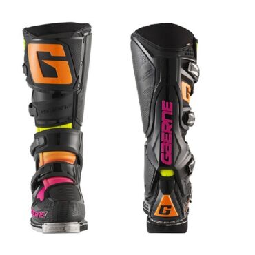 Мотоботы GAERNE SG 12,  Black Orange Pink (Limited Edition) - миниатюра 7
