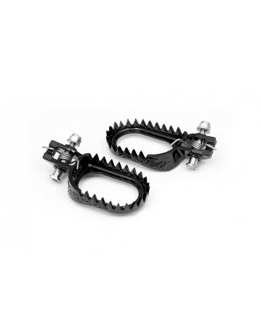Подножки S3 Punk черные с занижением и смещением KTM 17 23 / Husqvarna 17 23 / GasGas 21 23