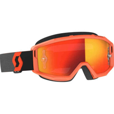 Scott очки кроссовые Primal Orange Зеркальная Желтая линза - миниатюра 3