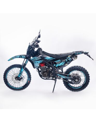 Мотоцикл кроссовый Regulmoto ZR PR 300 4 valves 6 Gear с ПТС (Черный/ оранжевый)