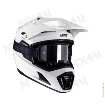 Внедорожный шлем ADV Leatt 8.5 V25 - Белый - миниатюра 5