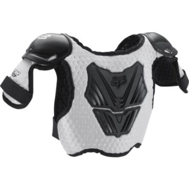 Защита панцирь детский FOX Peewee Titan Roost Defle, black silver (M L, Детская) - миниатюра 2