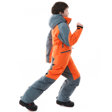 Dragonfly Зимний утепленный комбинезон Gravity Teenager Grey - Orange 2025 - миниатюра 19