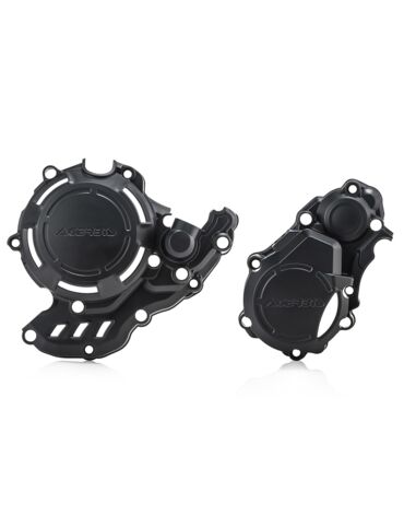 Комплект защиты крышки сцепления и зажигания X Power Husqvarna FE 250 350 17 19, KTM EXC F 250 350 17 19 / Freeride 4T 19 - Черный