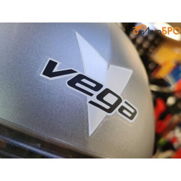 Шлем модуляр Vega Spark (HS 158) Winter, серый матовый - миниатюра 8