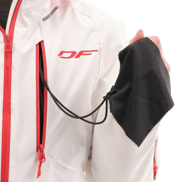 Dragonfly Куртка утепленная Gravity Premium WOMAN Gray Red Fluo - миниатюра 11