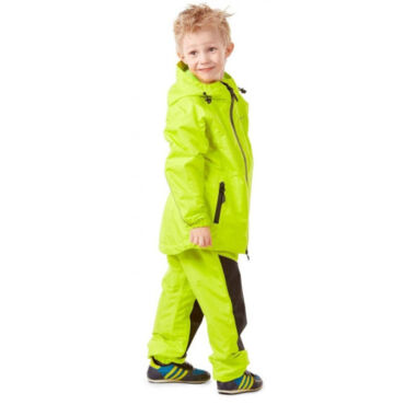 Dragonfly Дождевой детский комплект EVO Kids Yellow (куртка,штаны) - миниатюра 5