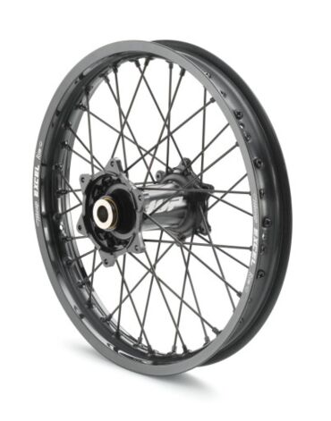 Колесо черное заднее в сборе (2.15x18) ступица WP KTM EXC EXC F 24- / Husqvarna TE FE 24- / GasGas EC EC F 24-