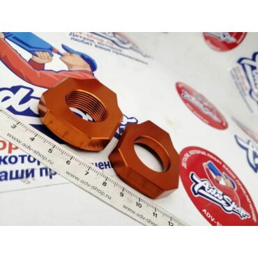 ZETA ZE93 5417 Блок оси заднего колеса  KTM SX SXF '13- Orange - миниатюра 2