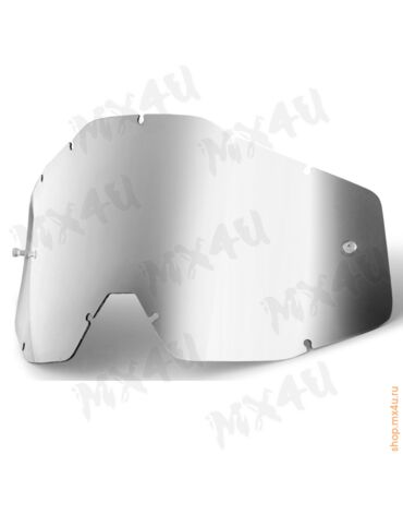 Линза подростковая 100% Accuri Strata JR Anti Fog Silver Mirror