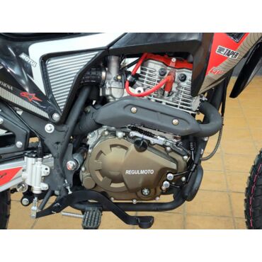 Мотоцикл REGULMOTO TE 4 valve oil черный красный - миниатюра 15