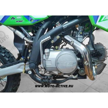 Питбайк APOLLO RFZ START 125 LЕ 17х14 ( Зеленый GREEN) - миниатюра 10