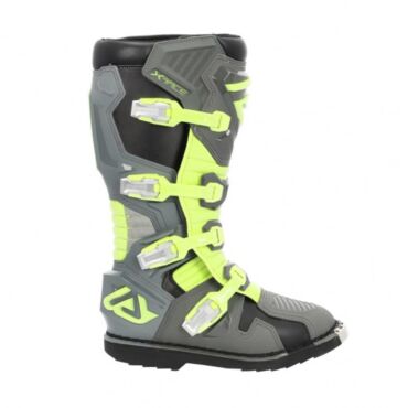 Acerbis Мотоботы кроссовые X RACE Grey Yellow - миниатюра 4
