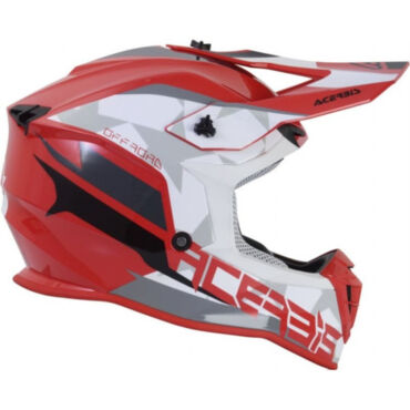 Acerbis Шлем кроссовый LINEAR Red White - миниатюра 6