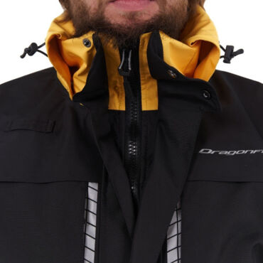 Dragonfly  Мембранная куртка Quad Pro Black - Yellow 2023 - миниатюра 13