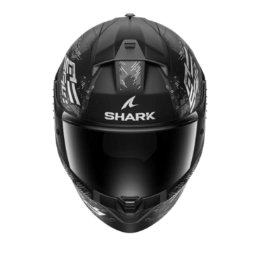 Shark Шлем Ridill 2 Molokai Mat Black White Silver - миниатюра 2