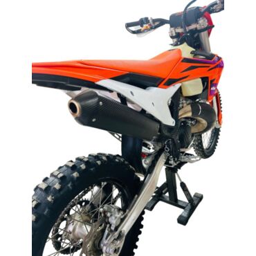 Защитная накладка на глушитель карбоновая KTM / Husqvarna / GasGas - миниатюра 4