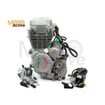 Двигатель 300см3 172FMM 3A (CB250 F BB300 D 75мм) ZS грм цепь,5ск (полный комплект) - миниатюра 1