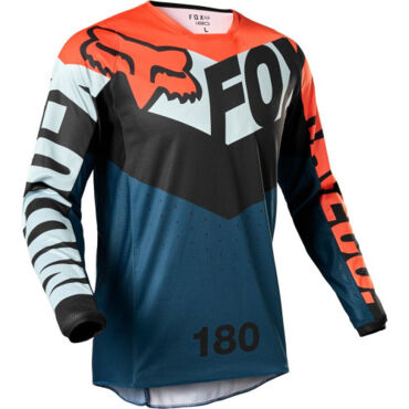 FOX Джерси 180 Trice Grey Orange - миниатюра 1