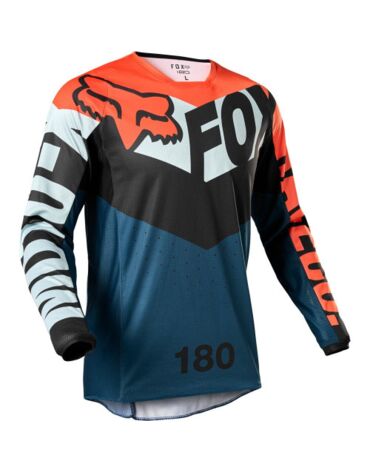 FOX Джерси 180 Trice Grey Orange
