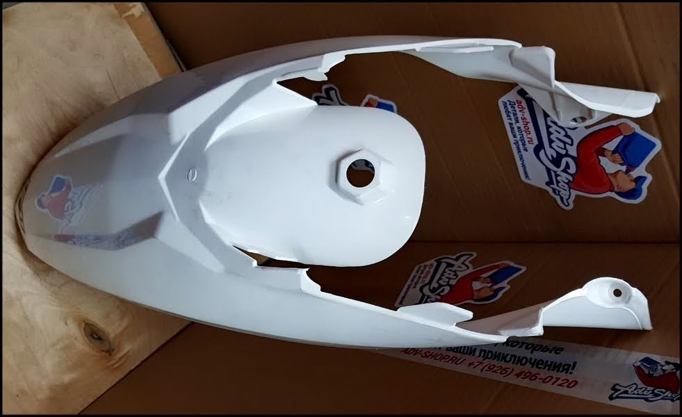 UFO REAR FENDER WHITE крыло заднее белое 250 350 450 SX 11 16 / EXC 12 13  ( KT04032 041 ) - фото 2