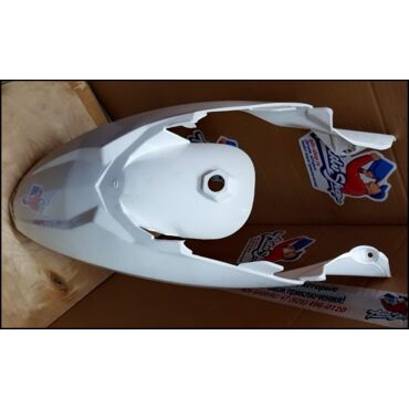 UFO REAR FENDER WHITE крыло заднее белое 250 350 450 SX 11 16 / EXC 12 13  ( KT04032 041 ) - миниатюра 2