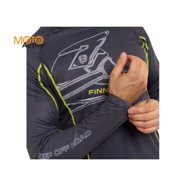 Лонгслив FINNTRAIL Vizard 6608 MiddleGrey - миниатюра 9