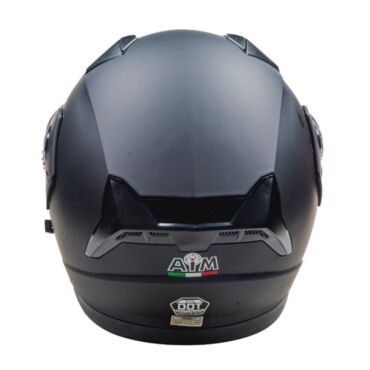 AiM Шлем модуляр JK906 Black Matt - миниатюра 5