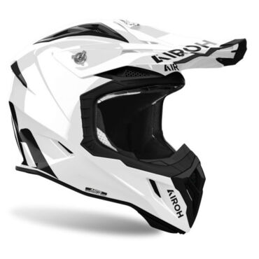 Шлем AIROH AVIATOR ACE 2 COLOR WHITE (Белый Глянцевый) - миниатюра 4