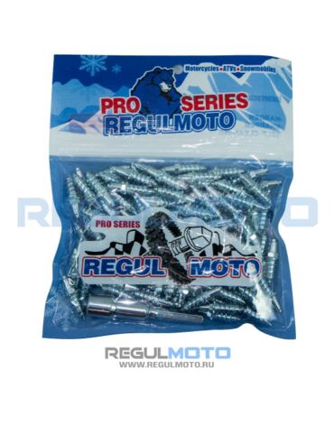 Шипы Regulmoto PRO Series Н25 c карбид фольфрамовым сердечником (дл. резьбы 15,5 мм) компл. 100шт 
