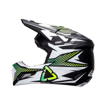 Leatt Шлем кроссовый детский 3.5 V26 Storm Teal + очки Vizion 3.5 - миниатюра 9