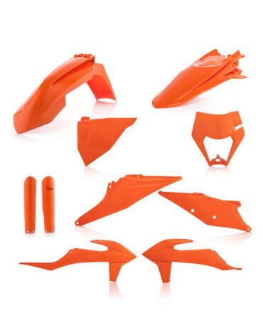 KTM Комплект пластика Acerbis EXC EXC F 20 23 Цвет Оранжевый