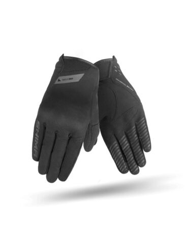 Мотоперчатки SHIMA ONE EVO, black (L, Взрослая  Дорожная)