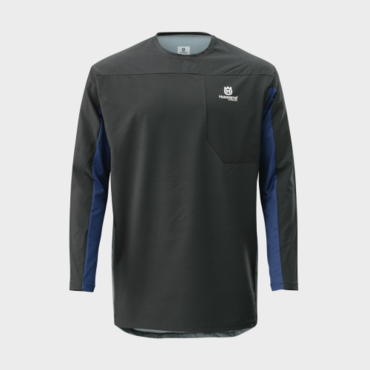 Мотоджерси Husqvarna Gotland Shirt, black grey (M, Взрослая  Кросс эндуро) - миниатюра 1